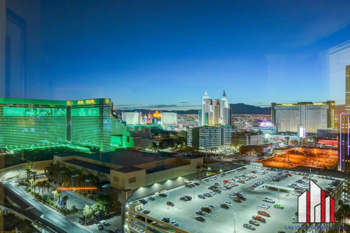 Mgm Signature-32-607 F1 Track & Strip View Balcony Las Vegas Exterior foto
