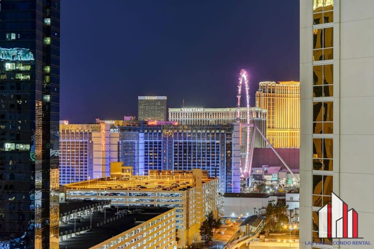Mgm Signature-32-607 F1 Track & Strip View Balcony Las Vegas Exterior foto