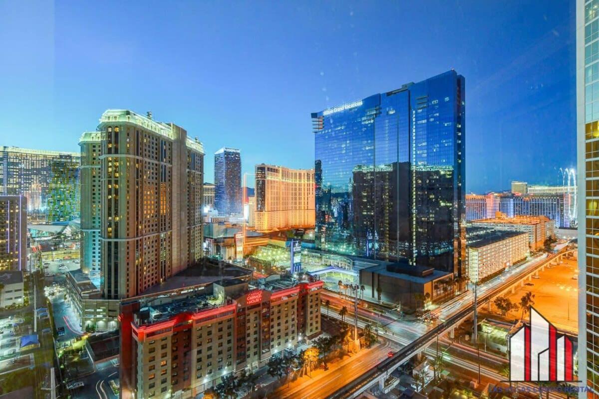 Mgm Signature-32-607 F1 Track & Strip View Balcony Las Vegas Exterior foto